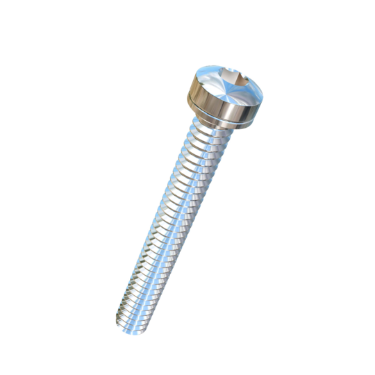 Titanium #10-24 X 1-1/2 UNC Fillister Head, Socket Drive, Allied Titanium Machine Screw