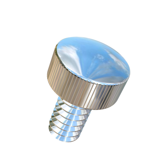 Titanium #10-24 X 3/8 UNC Knurled Allied Titanium Thumb Screw