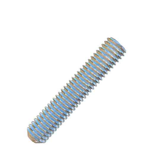 Titanium #10-32 X 1 inch UNF Allied Titanium Set Screw, Socket Drive with Cup Point