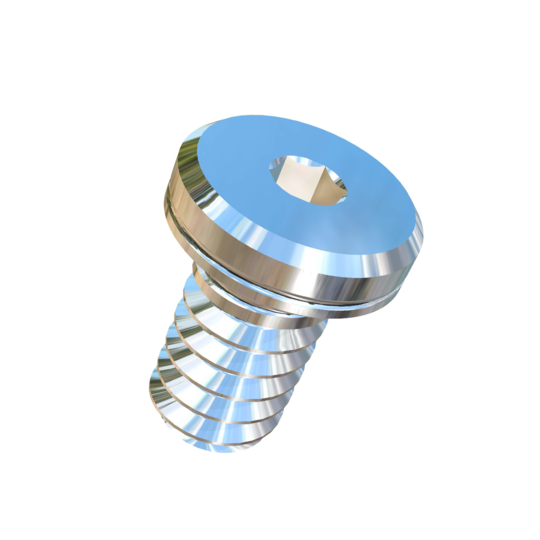 Titanium #6-32 UNC X 1/4 Low Head Socket Drive Allied Titanium Machine Screw