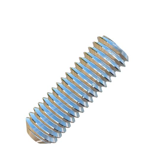 Titanium #8-36 X 1/2 inch UNF Allied Titanium Set Screw, Socket Drive with Flat Point and 3A Threads