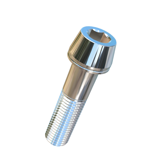 Titanium 1-8 X 4 UNC Allied Titanium Taper Head Socket Drive Cap Screw