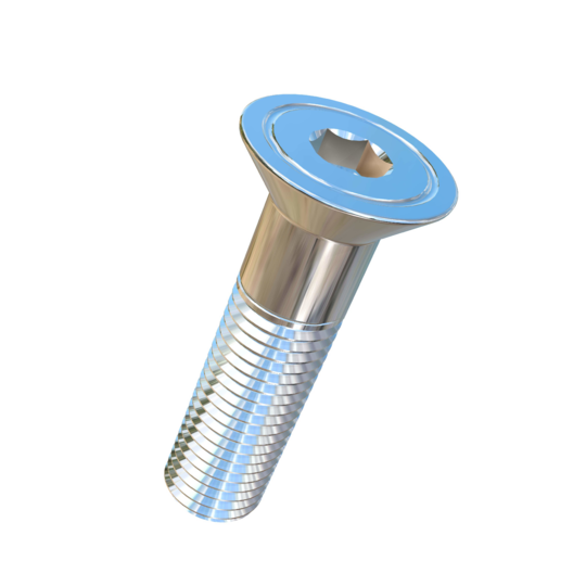 Titanium 1-8 X 4 UNC Flat Head Socket Drive Allied Titanium Cap Screw