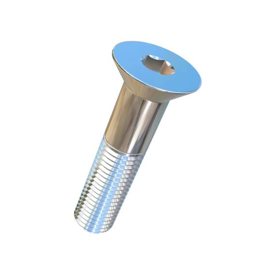 Titanium 1-8 X 4-1/2 UNC Flat Head Socket Drive Allied Titanium Cap Screw