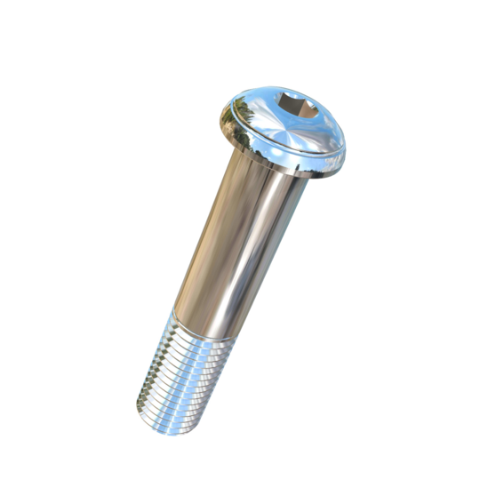 Titanium 1-8 X 5 UNC Button Head Socket Drive Allied Titanium Cap Screw