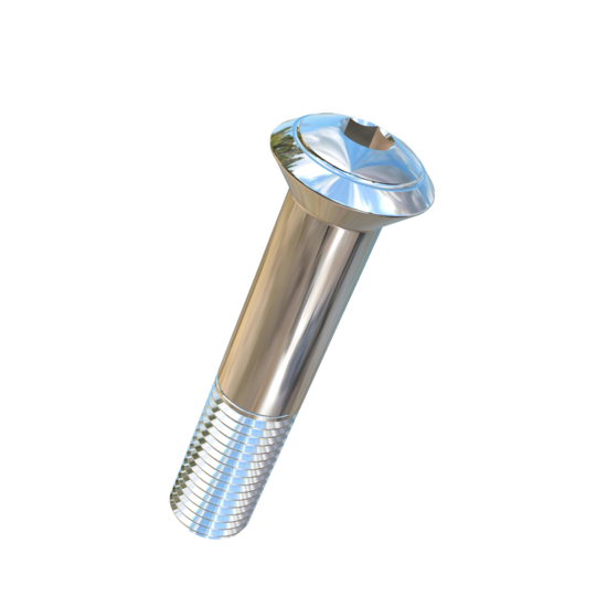 Titanium 1-8 X 5 UNC Oval Head, Socket Drive,  Allied Titanium Cap Screw