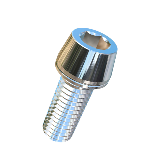 Titanium 1/2-13 X 1-1/4 UNC Allied Titanium Taper Head Socket Drive Machine Screw