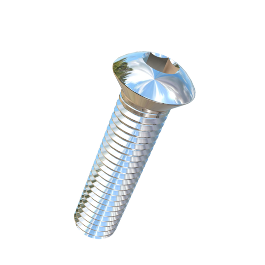 Titanium 1/2-13 X 2 UNC Oval Head, Socket Drive,  Allied Titanium Machine Screw