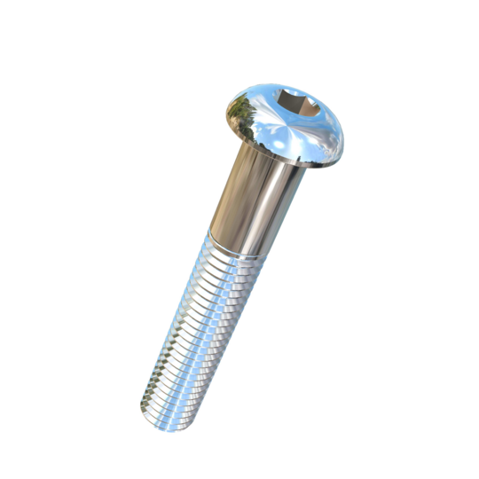 Titanium 1/2-13 X 3 UNC Button Head Socket Drive Allied Titanium Cap Screw