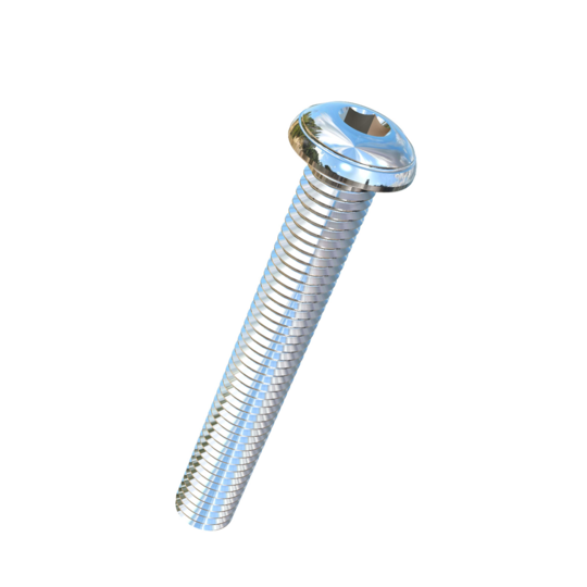 Titanium 1/2-13 X 3-1/2 UNC Button Head Socket Drive  Allied Titanium Machine Screw