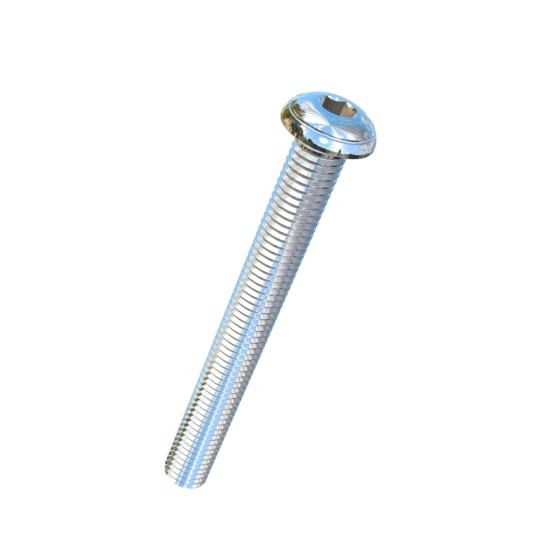 Titanium 1/2-13 X 4-1/2 UNC Button Head Socket Drive  Allied Titanium Machine Screw