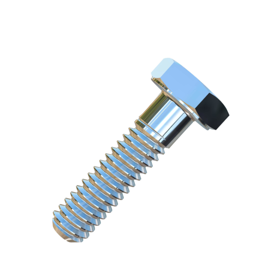 Titanium 1/4-20 X 1 UNC Allied Titanium Hex Head Bolt (No Dimple)