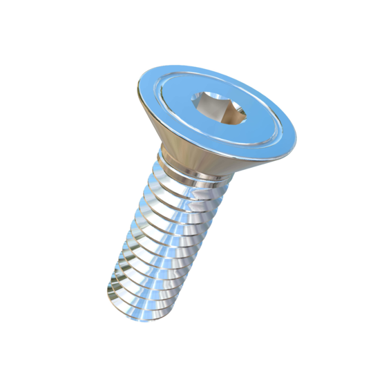 Titanium 1/4-20 X 7/8 UNC Flat Head Socket Drive Allied Titanium Machine Screw