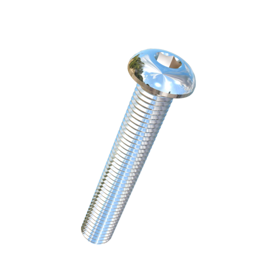 Titanium 1/4-28 X 1-1/2 UNF Button Head Socket Drive Allied Titanium Machine Screw