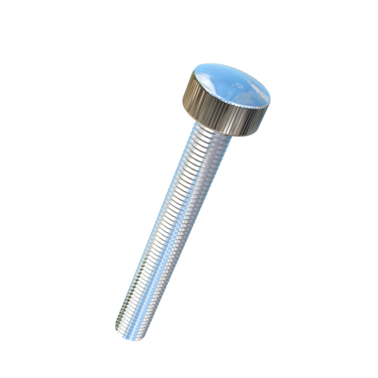 Titanium 1/4-28 X 2 UNF Knurled Allied Titanium Thumb Screw