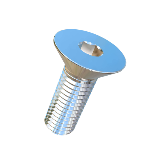 Titanium 1/4-28 X 3/4 UNF Flat Head Socket Drive Allied Titanium Machine Screw