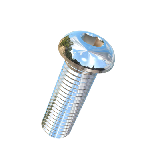 Titanium 3/4-10 X 2-1/4 UNC Button Head Socket Drive Allied Titanium Cap Screw