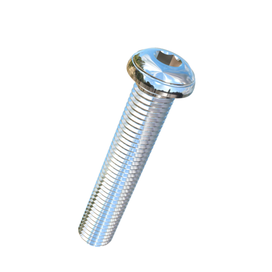 Titanium 3/4-10 X 4 UNC Button Head Socket Drive Allied Titanium Machine Screw