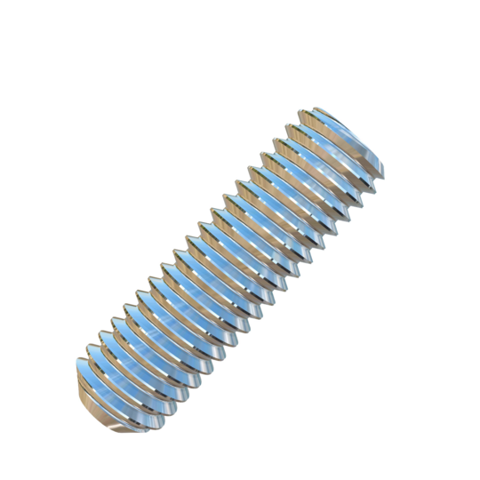 Titanium 3/8-16 X 1-1/4 inch UNC Allied Titanium Set Screw, Socket Drive with Cup Point