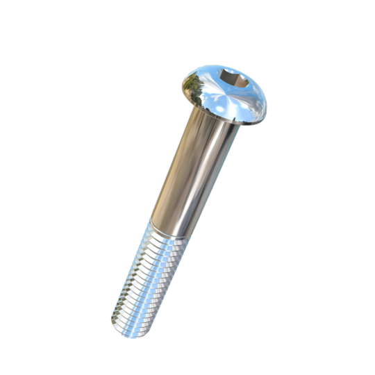 Titanium 3/8-16 X 2-1/2 UNC Button Head Socket Drive Allied Titanium Cap Screw