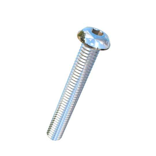 Titanium 5/16-18 X 2-1/4 UNC Button Head Socket Drive Allied Titanium Machine Screw