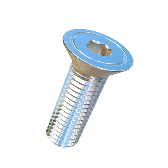 Titanium 5/8-11 X 2 UNC Flat Head Socket Drive Allied Titanium Machine Screw