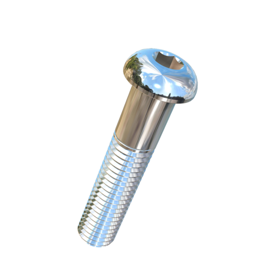 Titanium 5/8-11 X 3 UNC Button Head Socket Drive Allied Titanium Cap Screw