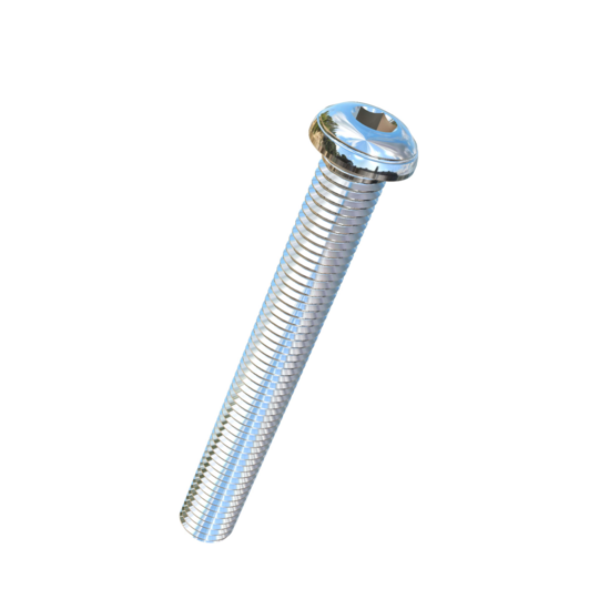 Titanium 5/8-11 X 5 UNC Button Head Socket Drive Allied Titanium Machine Screw