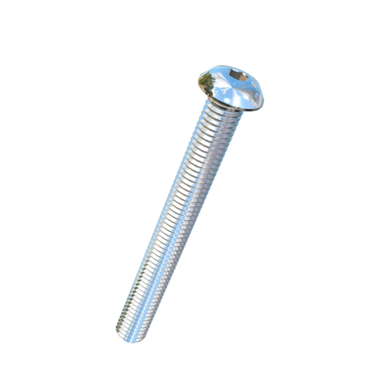 Titanium 7/16-14 X 4 UNC Button Head Socket Drive  Allied Titanium Machine Screw