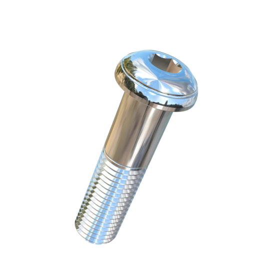 Titanium 7/8-9 X 3-1/2 UNC Button Head Socket Drive Allied Titanium Cap Screw