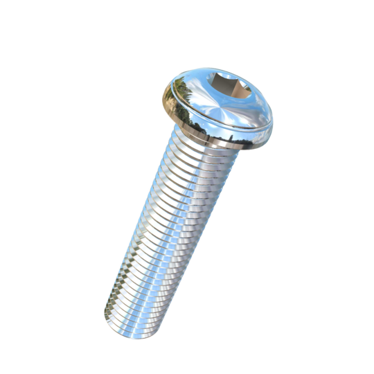 Titanium 7/8-9 X 3-3/4 UNC Button Head Socket Drive Allied Titanium Machine Screw