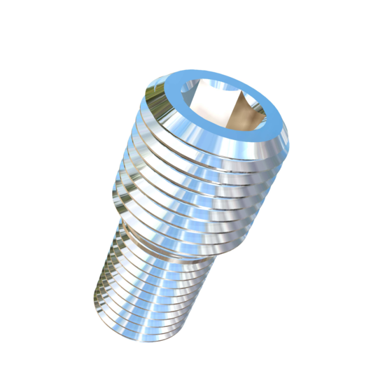 Titanium Allied Titanium Step Stud 1/2-20 X 0.4375, 3/8-24 X 1/2, 1 inches Long with Socket Drive