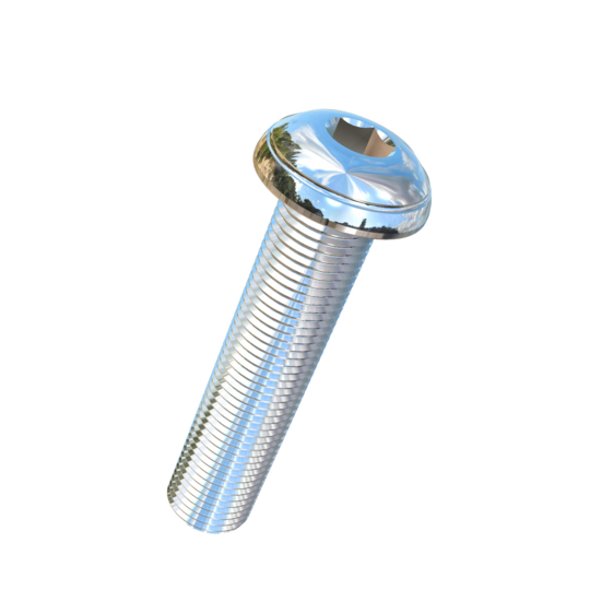 Titanium M10-1 Pitch X 45mm Button Head Socket Drive Allied Titanium Machine Screw