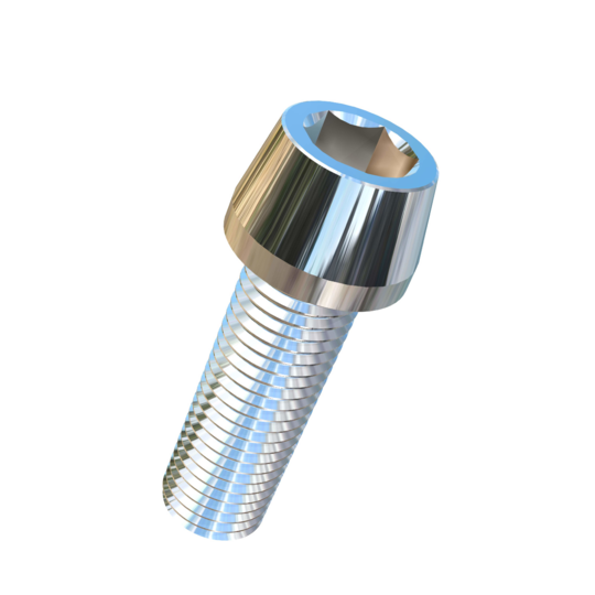 Titanium M10-1.25 Pitch X 30mm Allied Titanium Taper Head Socket Drive Machine Screw