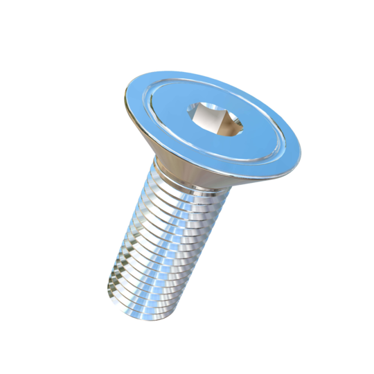 Titanium M10-1.25 Pitch X 30mm Flat Head Socket Drive Allied Titanium Machine Screw