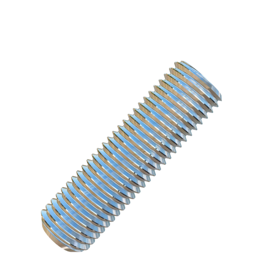 Titanium M10-1.25 Pitch X 35mm Allied Titanium Set Screw, Socket Drive with Cup Point