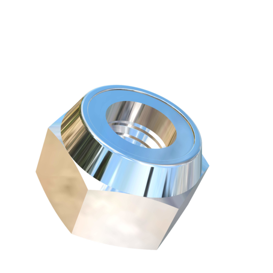 Titanium M10-1.5 Pitch Allied Titanium Hex Nylock Nut