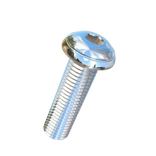 Titanium M11-1.5 Pitch X 40mm Button Head Socket Drive Allied Titanium Machine Screw