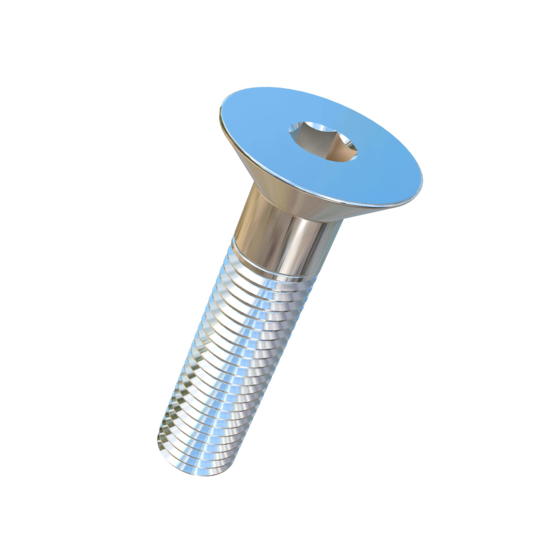 Titanium M11-1.5 Pitch X 50mm Flat Head Socket Drive Allied Titanium Cap Screw