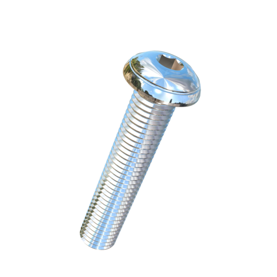 Titanium M11-1.5 Pitch X 55mm Button Head Socket Drive Allied Titanium Machine Screw