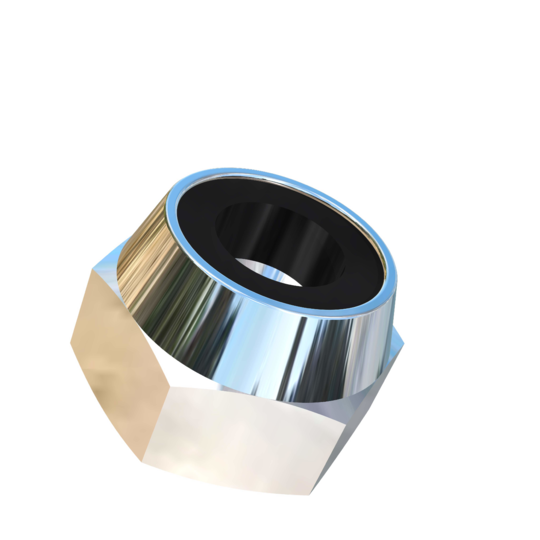 Titanium M4-0.7 Pitch Allied Titanium Hex Lock Nut, Low Profile