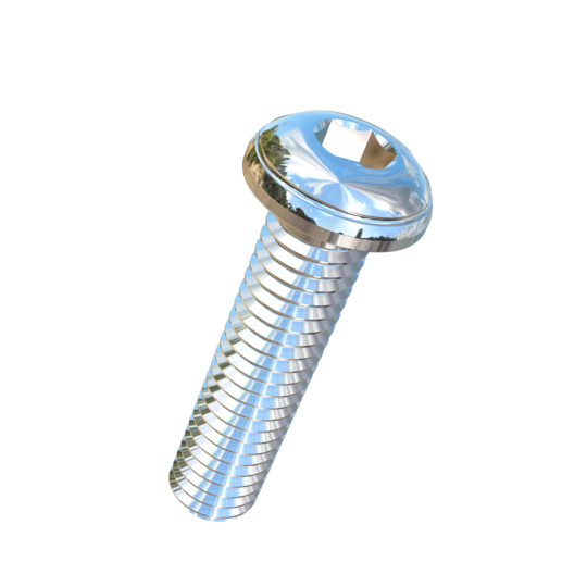 Titanium M6-1 Pitch X 25mm Button Head Socket Drive Allied Titanium Machine Screw