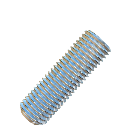 Titanium M8-1 Pitch X 25mm Allied Titanium Set Screw, Socket Drive with Flat Point