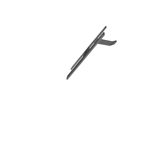 Titanium Starboard Aft Lower Shroud Chainplate for 1985 CYI Slocum 43 Pilothouse